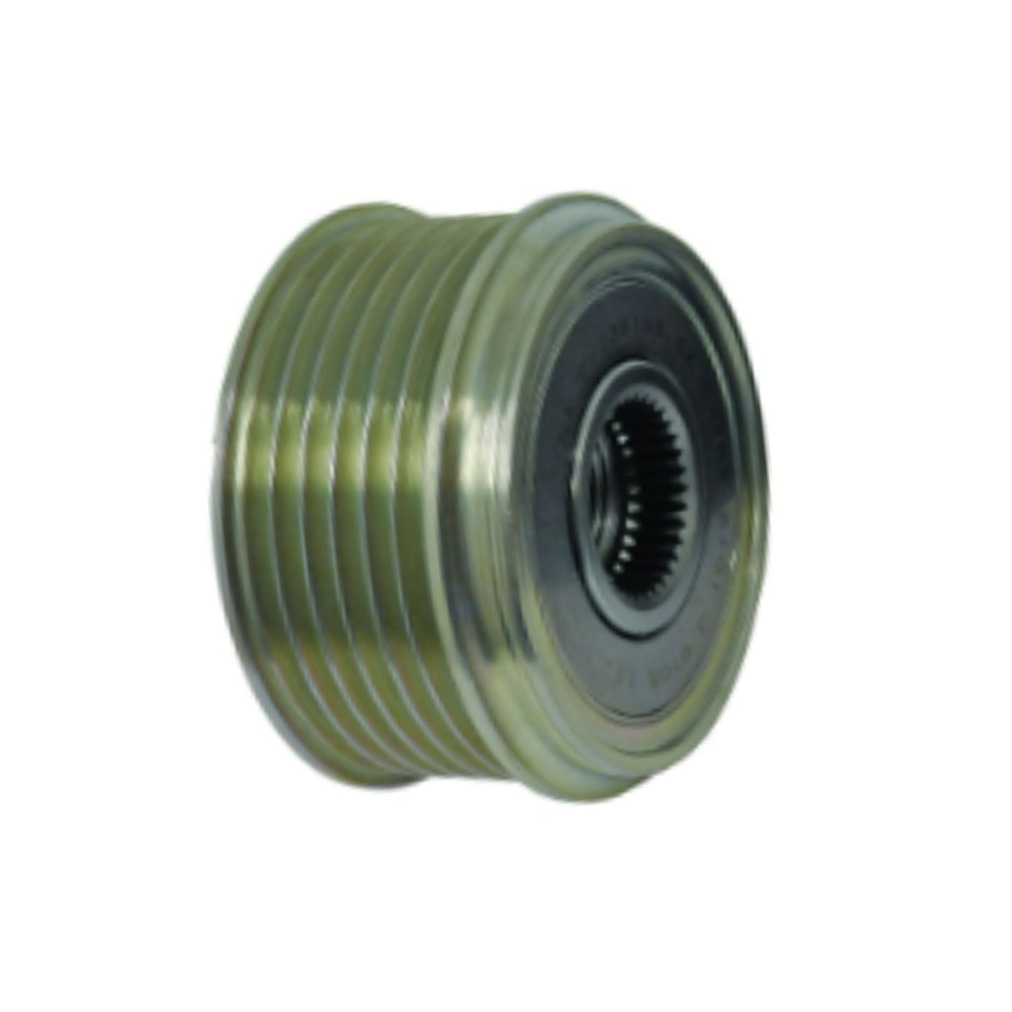 Alternator Clutch Pulley 6 Groove for Mitsubishi Alternators on Subaru Mazda A2TB7591, A2TB7591ZC, A2TB7591ZE, A2TC0691, A2TC0691A, A2TC0691AE, A2TC0691ZC, A2TC0691ZE, A2TG2181, A2TJ0881, A2TJ0881A, A2TX0881, A2TX0881A, A2TX0891A, A2TX1981, A2TX6681, A3TG0081, A3TG0081A, A3TG0081B, A3TG3181, A3TG6781, A3TG6781ZC, A3TL0081 - 79032290 24-83281