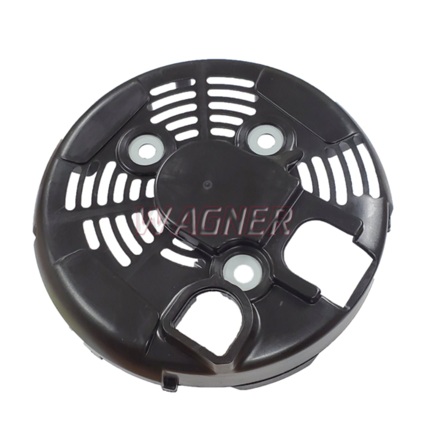 Alternator Plastic Cover - 137mm OD, LARGE B+ SHAPE HOLE - W015-119 for Chrysler 56029644AA, 56029644AB, R6029644AB Denso 421000-7130, 421000-7131, MX421000-7130, MX421000-7131
