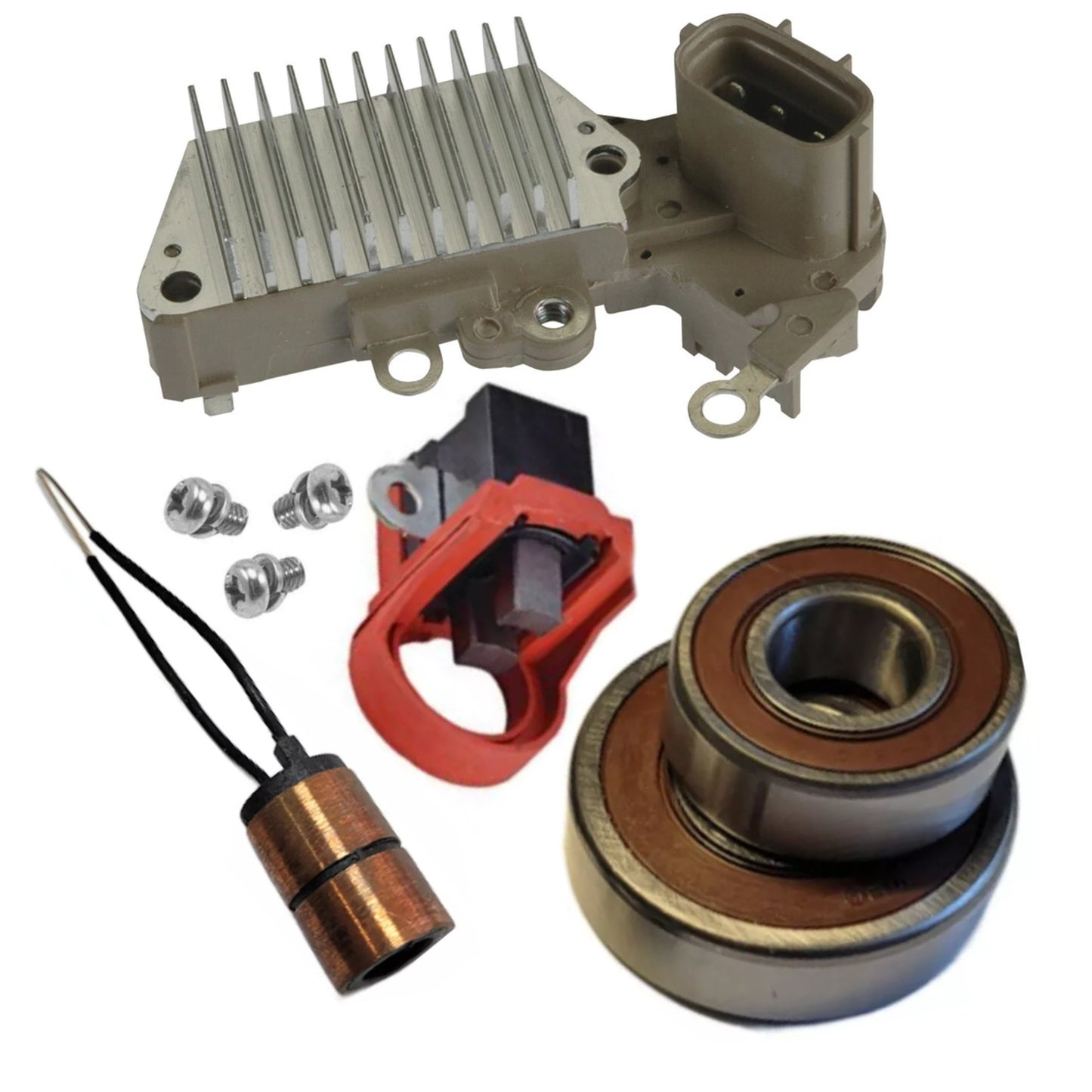 Alternator Rebuild kit Toyota Forklift 7FD10-20 w/ 102211-5190 102211-5240 102211-5850 - 12473RK-A