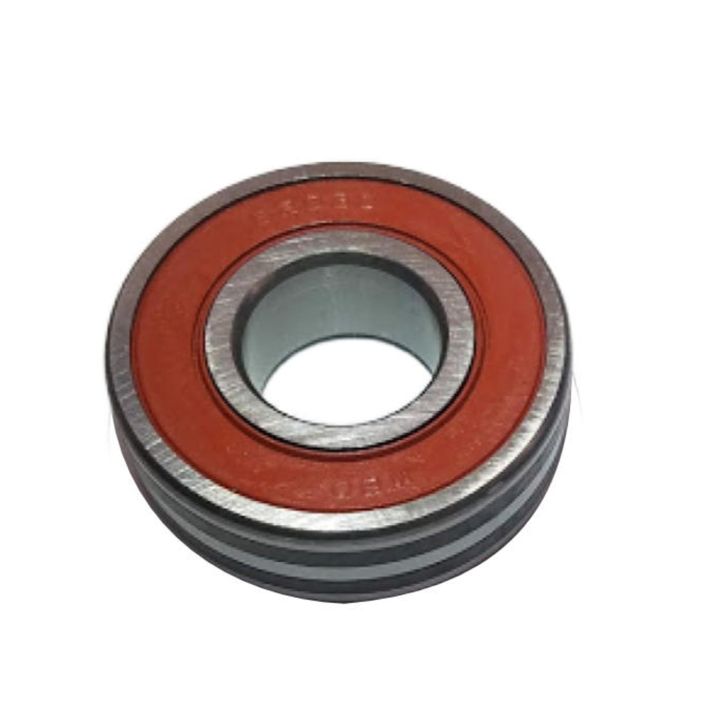 Bearing 17x40x12mm with 2-plastic tolerance rings for 4G Ford Alternators, 54002, 117-026 - 6-203-84W // XL2U-AA, XL3U-AA, XL3U-AB, XW7U-AA, XW7U-AC, XW7U-AD, YF1U-EA, YF1U-EB, YR3U-AA;