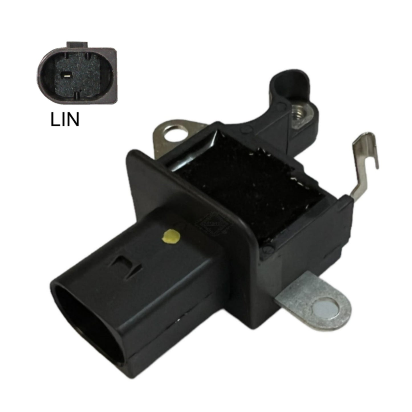 Voltage Regulator spec Denso LIN, 126600-7510, 126600-7511 - IN6376 for BMW 104210-6330, 104210-6331, 104210-6332, 104210-6333, 104210-6334, 104210-6335, 104210-639, 104210-6390, 104210-6391, 104210-6392, 104210-6393, 104210-6394, 104210-6395