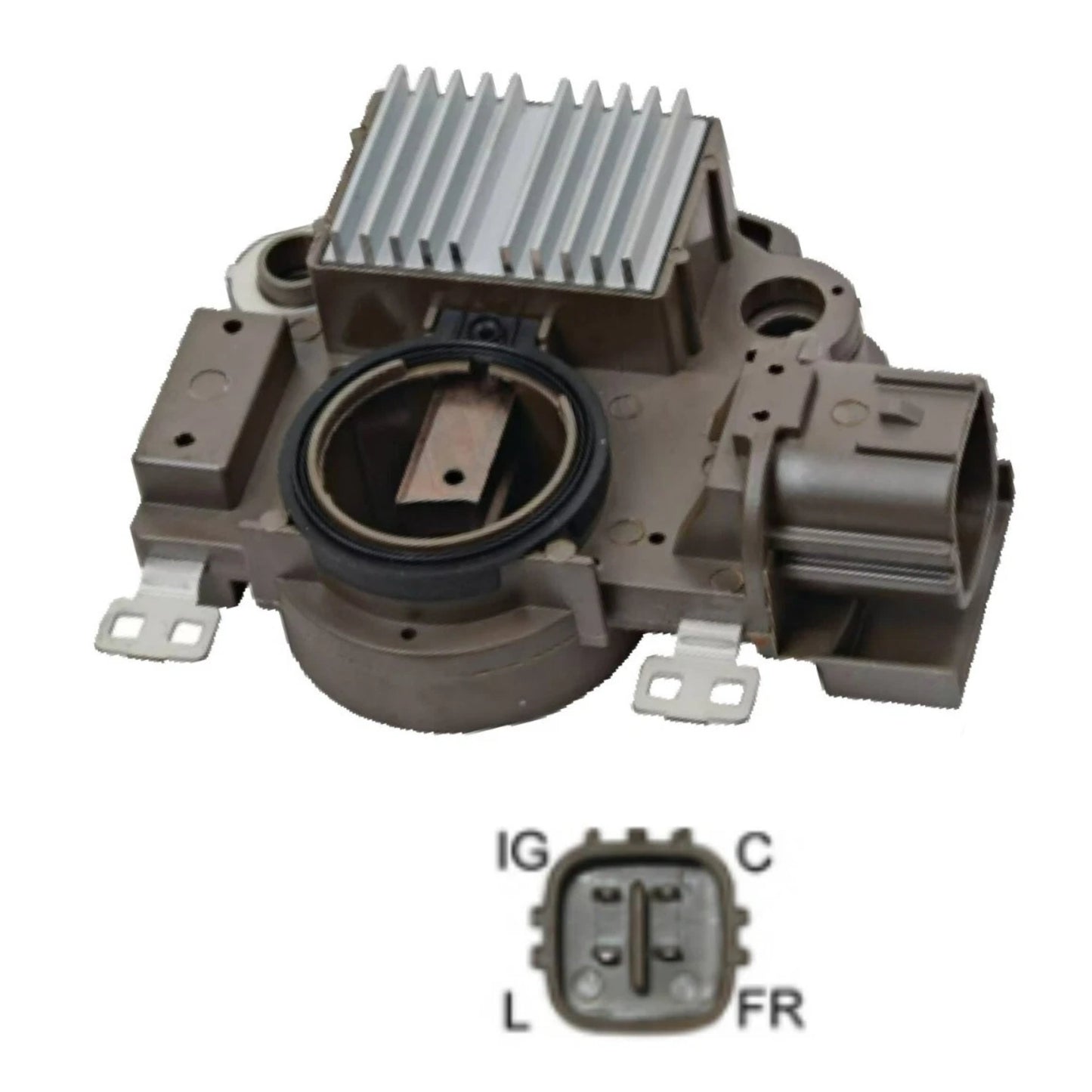 Voltage Regulator with Brushes 2006-2011 Civic 1.8L A2TC1391, A002TC1391, A002TC1391ZC, A002TC1391ZE, A002TC1591, A002TC1591ZC, A002TC1591ZCKD, A2TC1591, A2TC1591ZC, A2TC1591ZCKD
- IM558