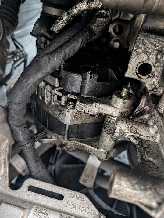 Tech Question: 2021 Lincoln Aviator alternator is oily. Is that why its not working?