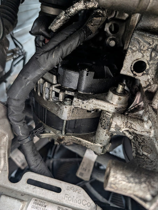 Tech Question: 2021 Lincoln Aviator alternator is oily. Is that why its not working?