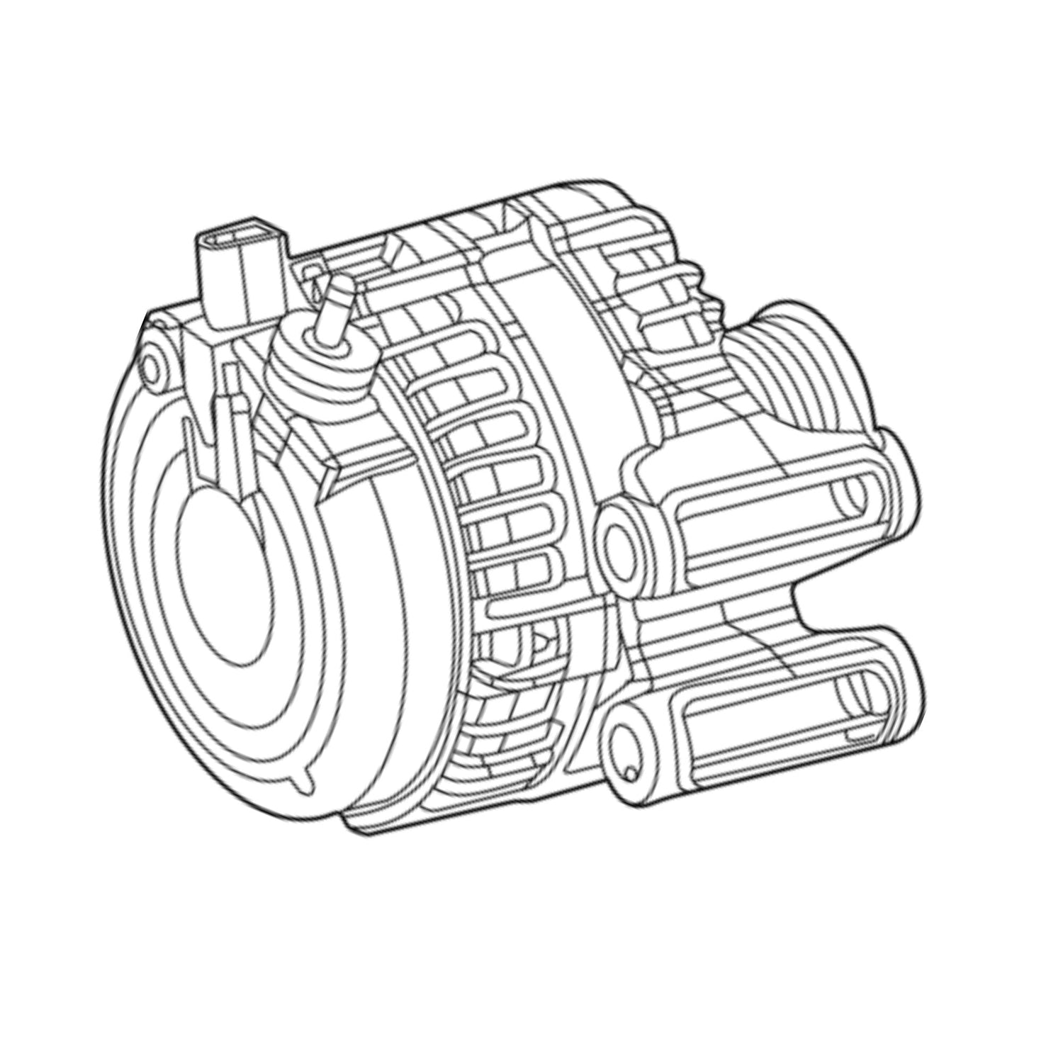 Alternator 220A 3.0L 2020-2023 Wrangler, 2021-2023 Gladiator 0126712027, 0126712028 - 22846