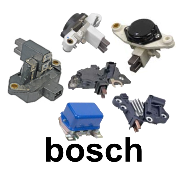 List of Voltage Regulators on Bosch built alternators for DYI rebuilding and repairing your own regulator