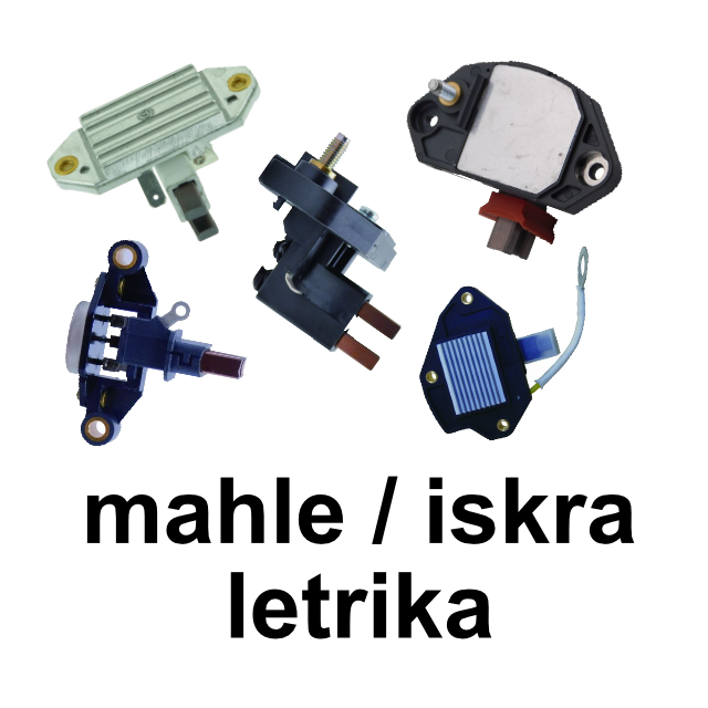 List of Voltage Regulators on Mahle, Iskra, Letrika built alternators for DYI rebuilding and repairing your own regulator