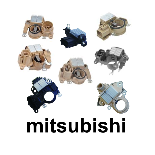List of Voltage Regulators on Mitsubishi built alternators for DYI rebuilding and repairing your own regulator