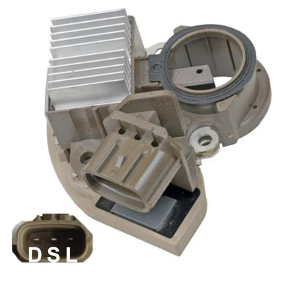 12V Voltage Regulator with Brushes for Nissan Murano, Pathfinder, Sentra & Infiniti QX60 | Replaces A866X56472, IM564