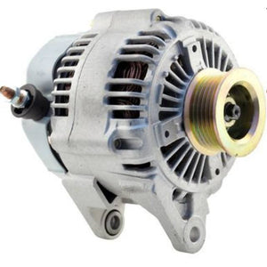 Alternator 13873, 136 Amp, 12 Volt, CW, 6-Groove Pulley, Denso Type