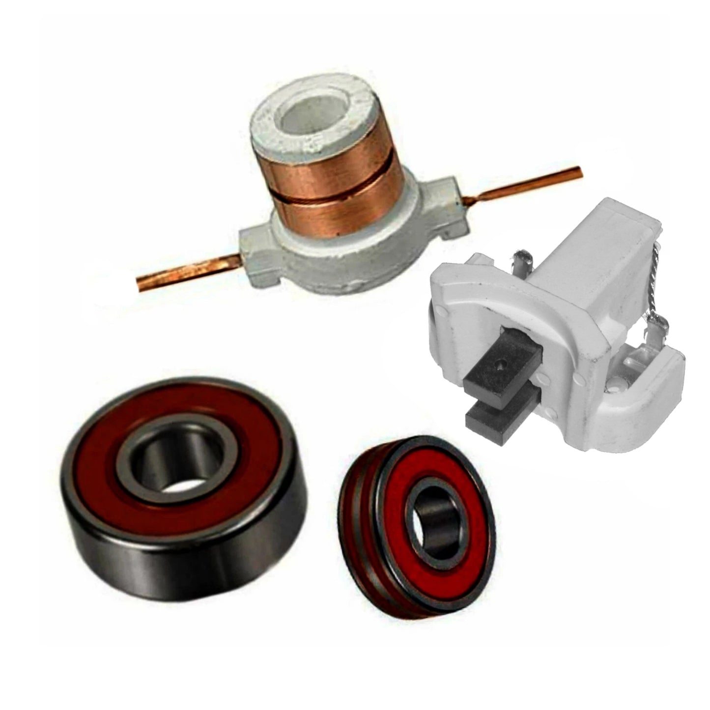 Alternator Bearings Brushes Slipring Kit 1992-2003 Ford Truck with 130 Amp 3G - 7768RK-C -  6L5T-BA, F2TU-AF, F6UU-FA, F85U-AA, F85U-AB, XL3U-CA, XL3U-CB,