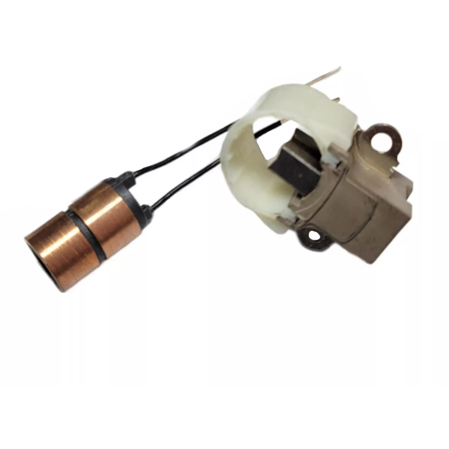 Brush Holder Assembly with Brushes Ref# 021620-2720 - 39-8203
Slip Ring 8.9 ID 14.6 OD 23.9 Length 7190904A, 28-82853