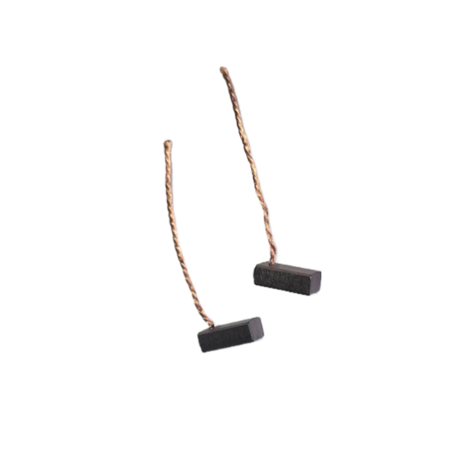 Alternator Brush Set for Denso 14.8mm L, 6.9mm W, 4.9mm H - 38-8201x2