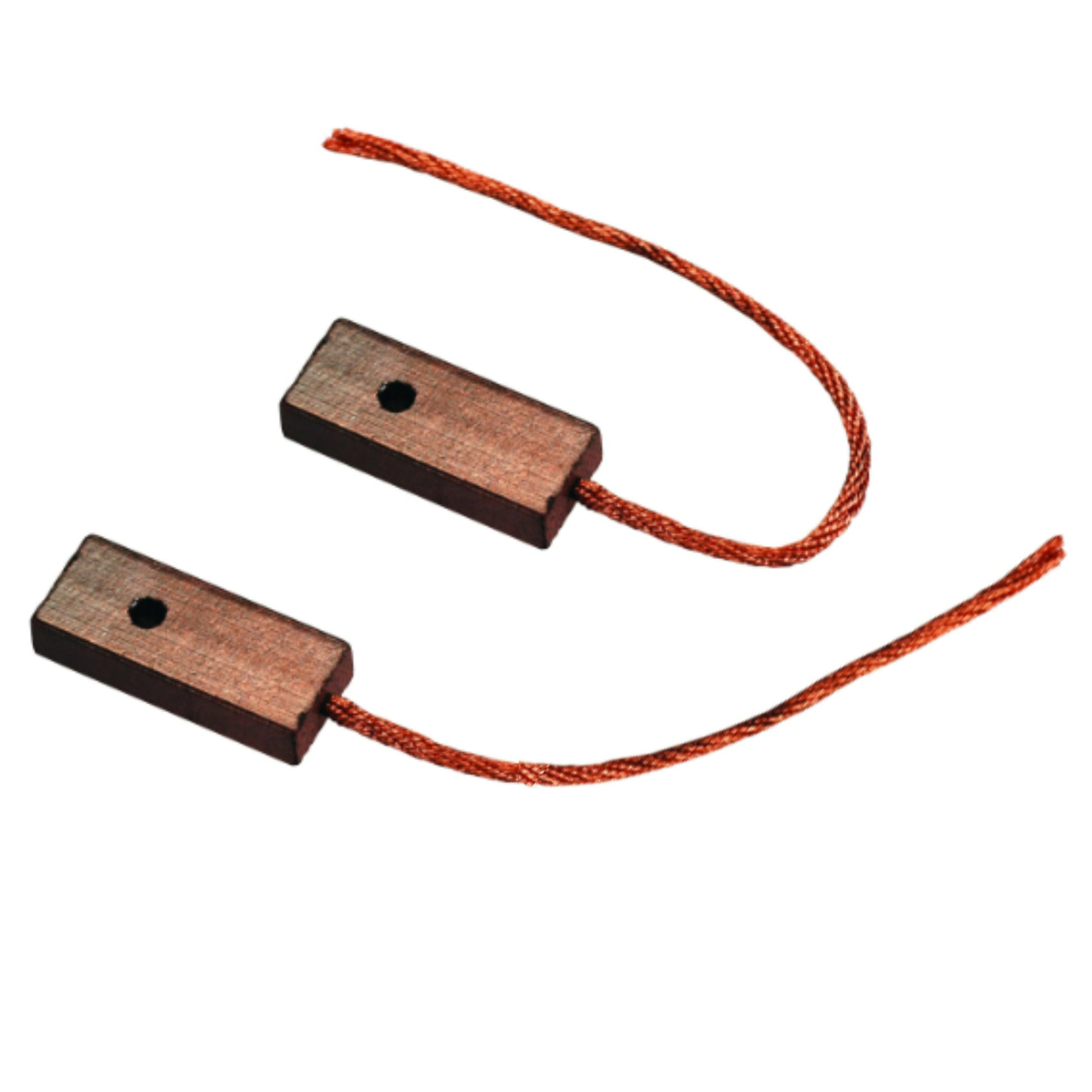 Alternator Brushes for 3G Ford - Specifications: 12 Volt, Ford 3G Series IR/IF Alternators, 4mm T x 7.5mm W x 18mm L x 62mm LL, Used in 2nd design brush holder assy. w/epoxied leads // Replaces 140-14016, F70, F03-08, 141175, 7350514, 38-216, 127-521, - 38-216x2