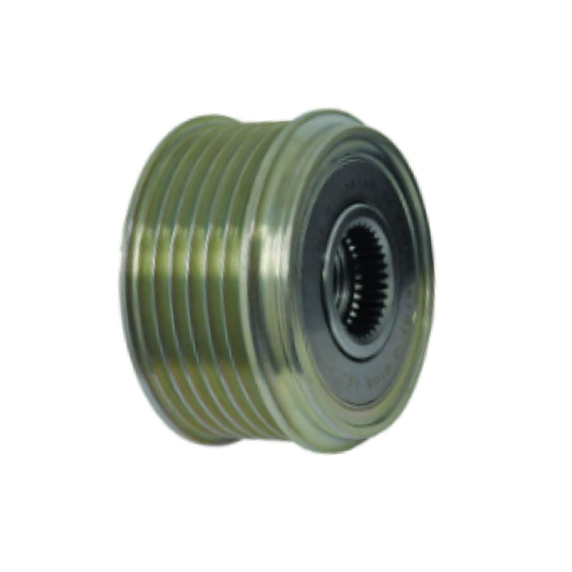 Alternator Clutch Pulley 6 Groove for Mitsubishi Alternators on Subaru Mazda A2TB7591, A2TB7591ZC, A2TB7591ZE, A2TC0691, A2TC0691A, A2TC0691AE, A2TC0691ZC, A2TC0691ZE, A2TG2181, A2TJ0881, A2TJ0881A, A2TX0881, A2TX0881A, A2TX0891A, A2TX1981, A2TX6681, A3TG0081, A3TG0081A, A3TG0081B, A3TG3181, A3TG6781, A3TG6781ZC, A3TL0081 - 79032290 24-83281