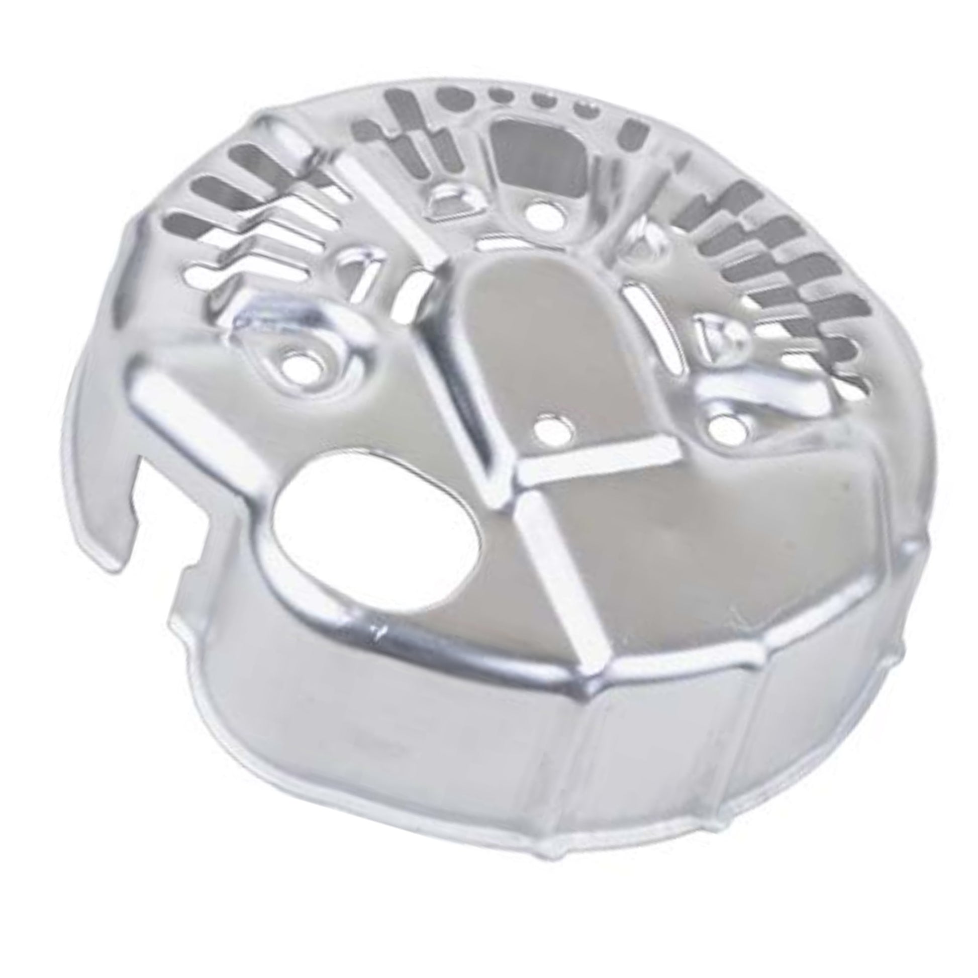 Alternator Cover Replacing 021551-3250, Aluminum, Square Hole Pin Style F1-F2, 126mm OD - 84909041 W015-36