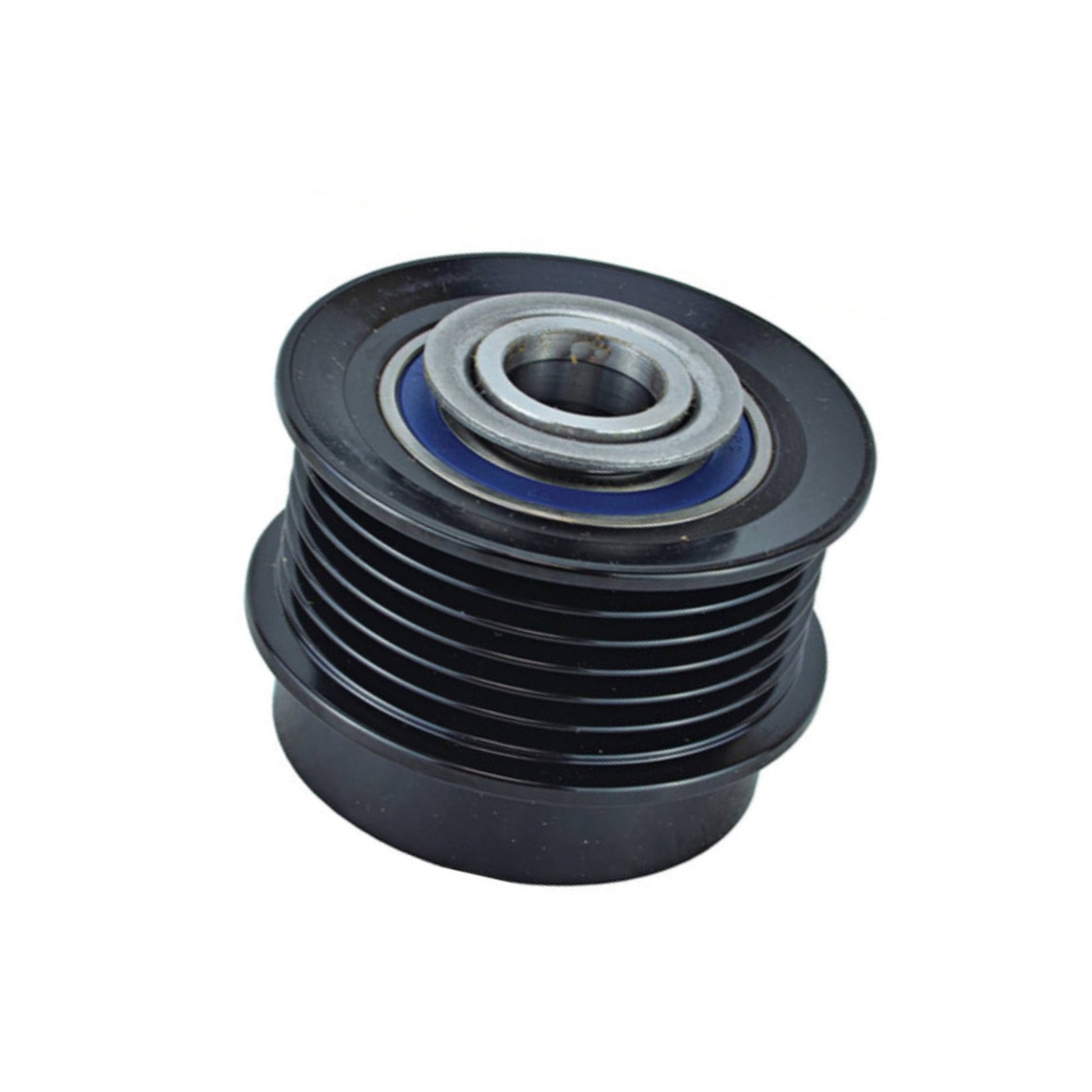 Alternator Decoupler 6 Groove Pulley for Ford Truck with Denso 104210-692, 104210-6920, 104210-6921, 104211-006, 104211-0060, 104211-082, 104211-0820, TN104210-6920, TN104210-6921, 210-1251, //  Litens 920060 - W055-162N