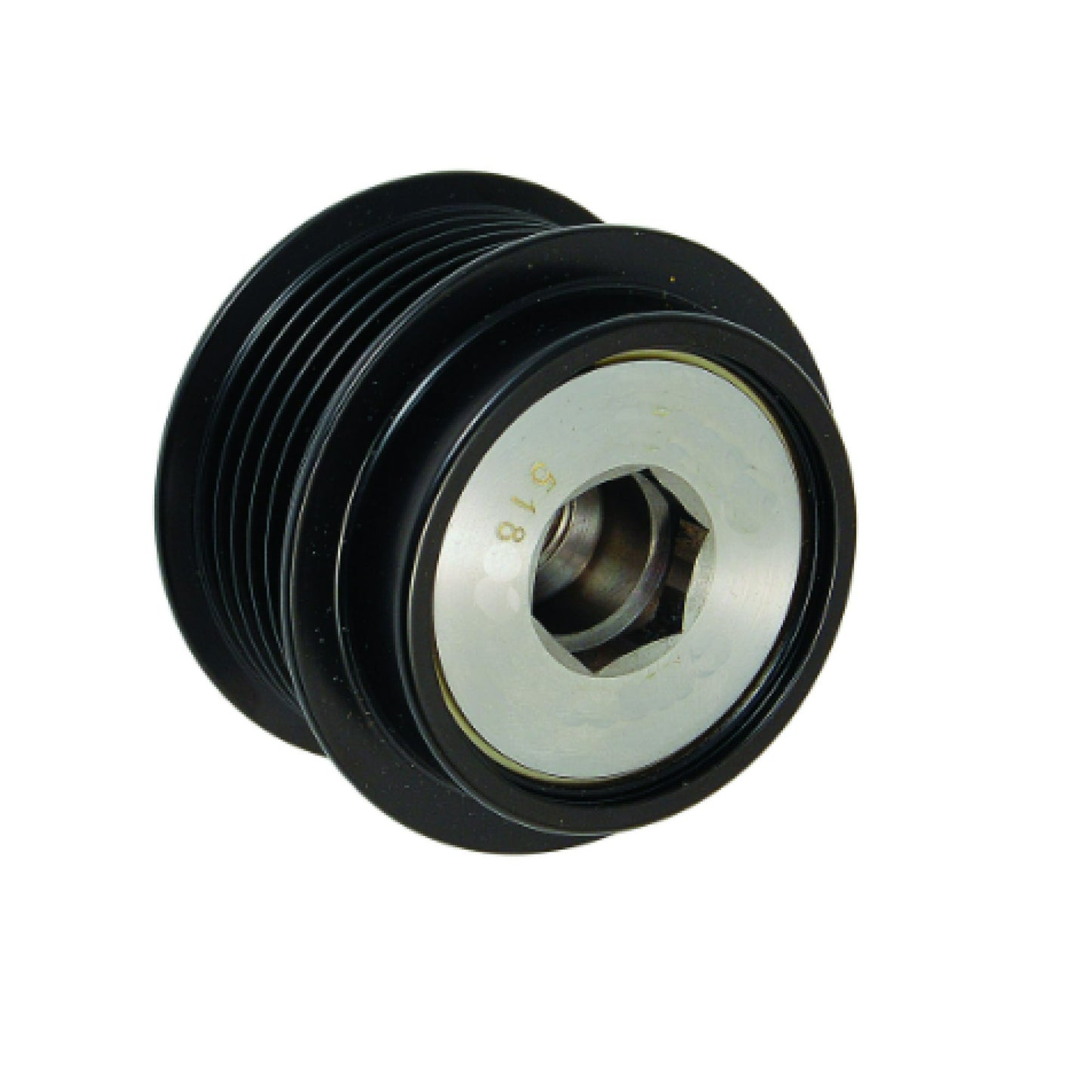 Alternator Decoupler Pulley on Chrysler Toyota 6 Groove Replacing 600834, 600834A, 600860B, 920906, 920906A - W055-129N