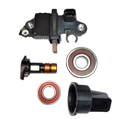 Alternator Kit Regulator Bearings Sliprings for 2005-2007 Sliverado Avalanche Tahoe with Bosch