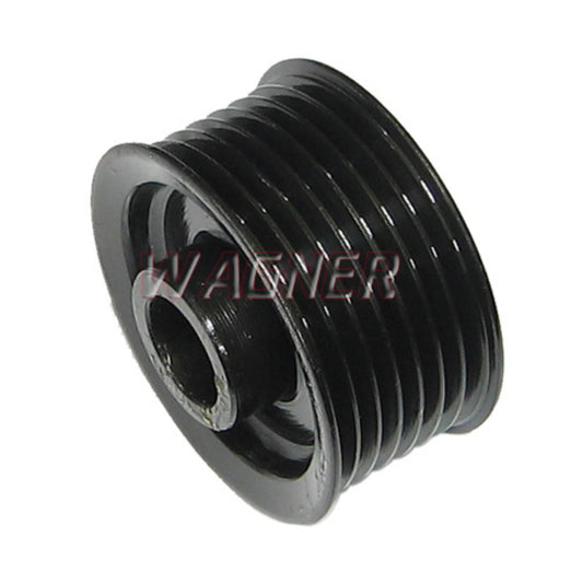 Alternator Pulley - 17mm BORE, 55mm OD, 33.6mm W, 15.5mm DEEP, 25mm BELT, 8mm TO FIRST GROOVE 7 GROOVE: Replaces Mitsubishi A630X91770 - W055-90