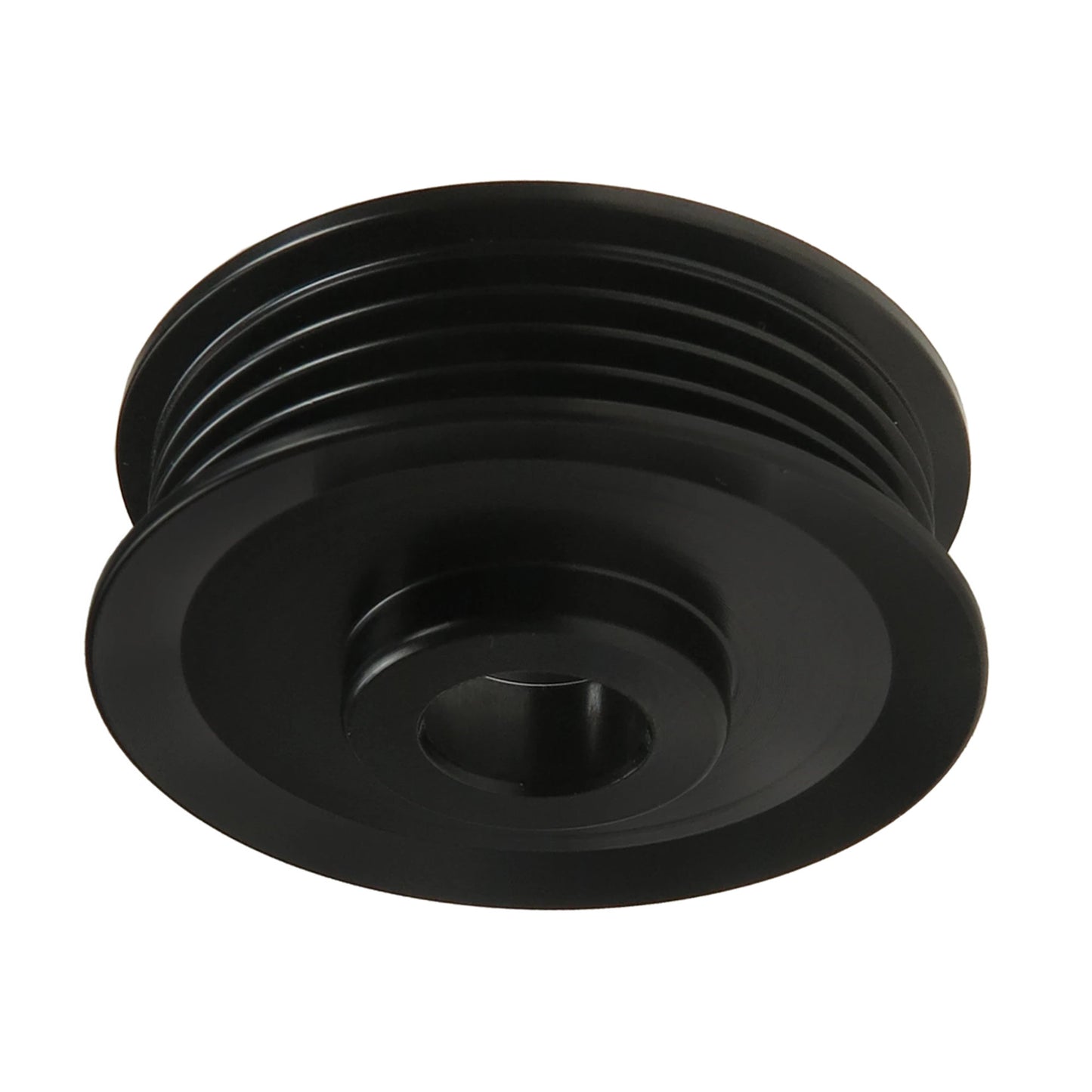 Alternator Pulley, 4 Groove, 55mm OD, 17mm ID, Replacing Denso 021041-5600, Toyota 27411-42010 - 79909025 W055-53A