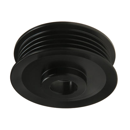 Alternator Pulley, 4 Groove, 55mm OD, 17mm ID, Replacing Denso 021041-5600, Toyota 27411-42010 - 79909025 W055-53A