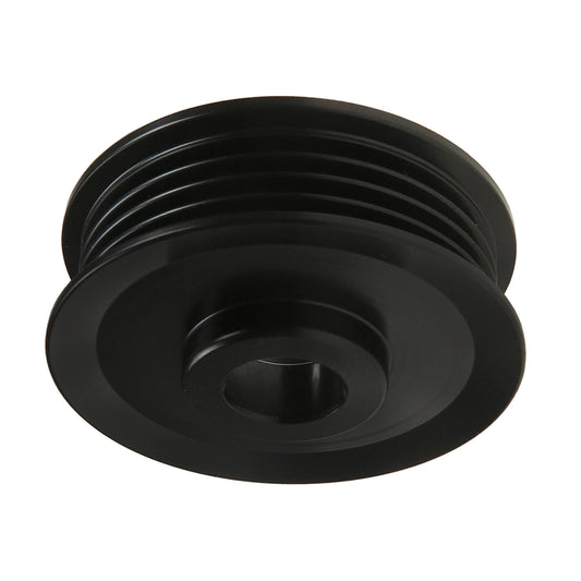 Alternator Pulley, 4 Groove, 55mm OD, 17mm ID, Replacing Denso 021041-5600, Toyota 27411-42010 - 79909025 W055-53A