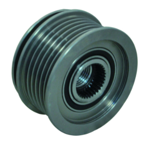 Alternator Pulley 6 Groove Clutch 56mm OD, for Bosch and Valeo INA Bearing Co 535 0041 10, F-231142, F-231142.01, F-231142.05, F-231142.08, F-231142.1, F-231142.5, F-231142.8,79202012 - 24-91274