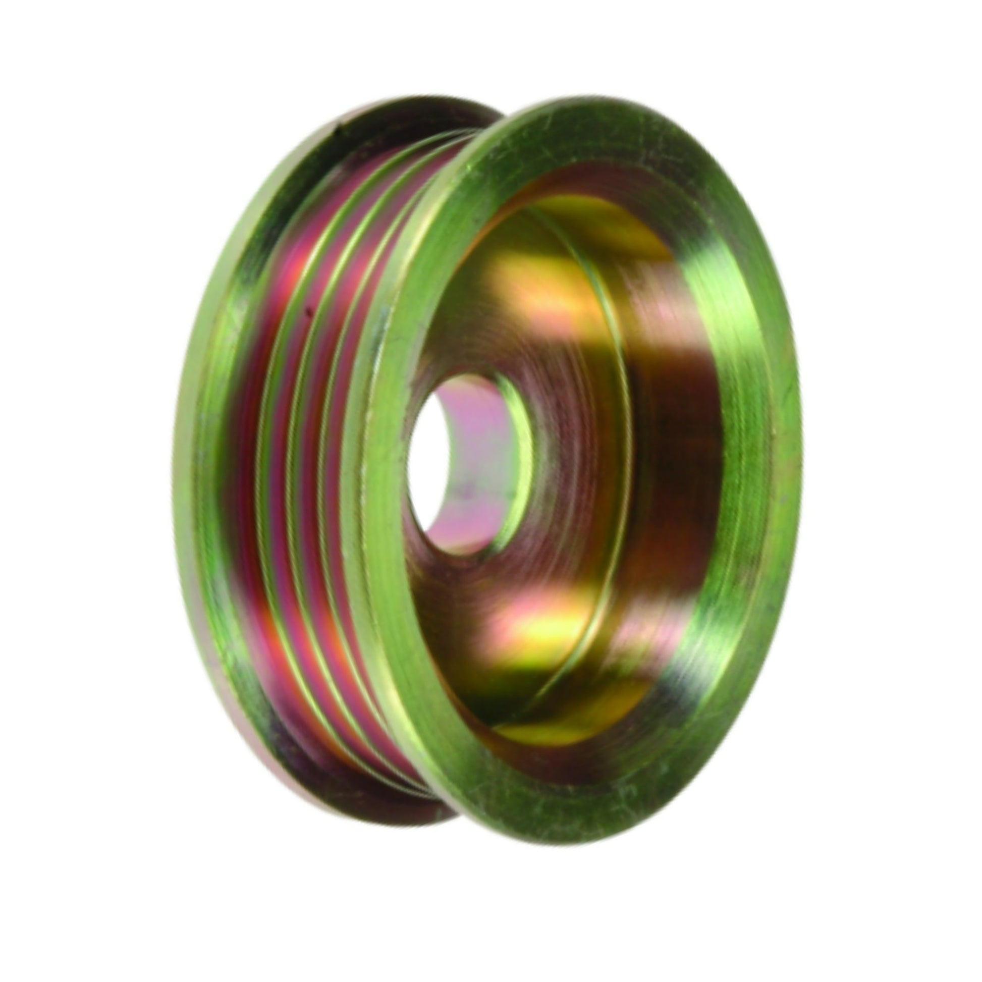 Alternator Pulley - Specifications: 4-Groove Standard Pulley, 14mm Belt x 63mm OD x 17mm Bore, 8.7mm TO FIRST GROOVE, Machined pulley cut from cold rolled steel // Replaces: Denso 021041-5520, 021041-6610, Honda 31141-PV0-003, 31141-PV1-A01, Other 24-82258, 39517, W055-52, W055-06, ND-331, 79909018 - 24-82258