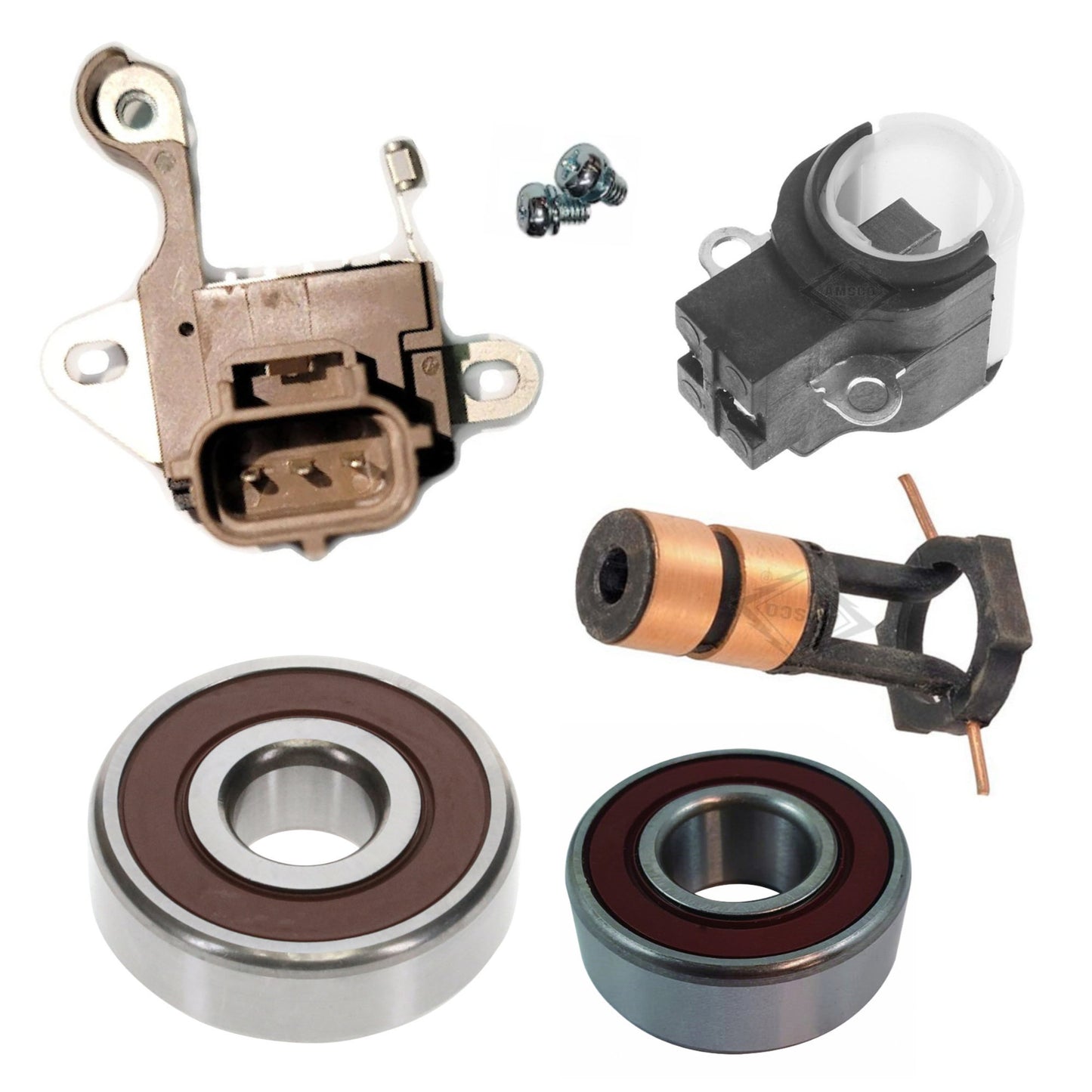 Alternator Rebuild Kit 170A Fusion Taurus MKC MKZ 104210-6560, -6561, 104211-0310, -0311 - 11665RK-A