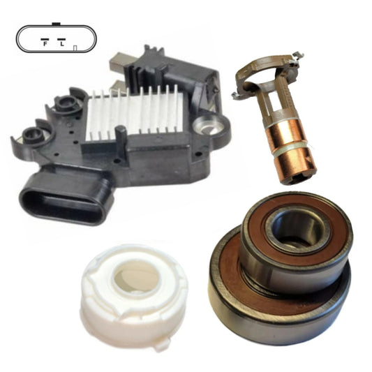 Alternator Rebuild Kit 2004-2006 Rendezvous 3.6L Regulator Brushes Bearings Slipring Valeo TG13S011, TG13S019, TG13S027, 2650077A, 2650375A, 849035

