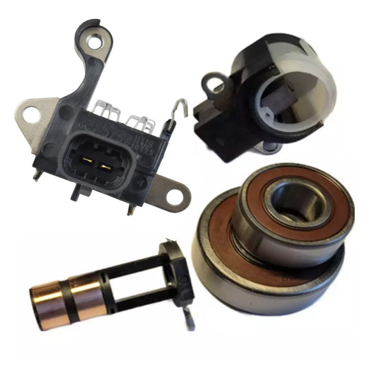 Alternator Rebuild Kit 2007-2009 Torrent Equinox 3.4 - 11156RK-A / Denso 104210-5070, 210-0613, 104210-2160, 104210-2161, Excel 10864, GM 15826299, 25862643, 84009385