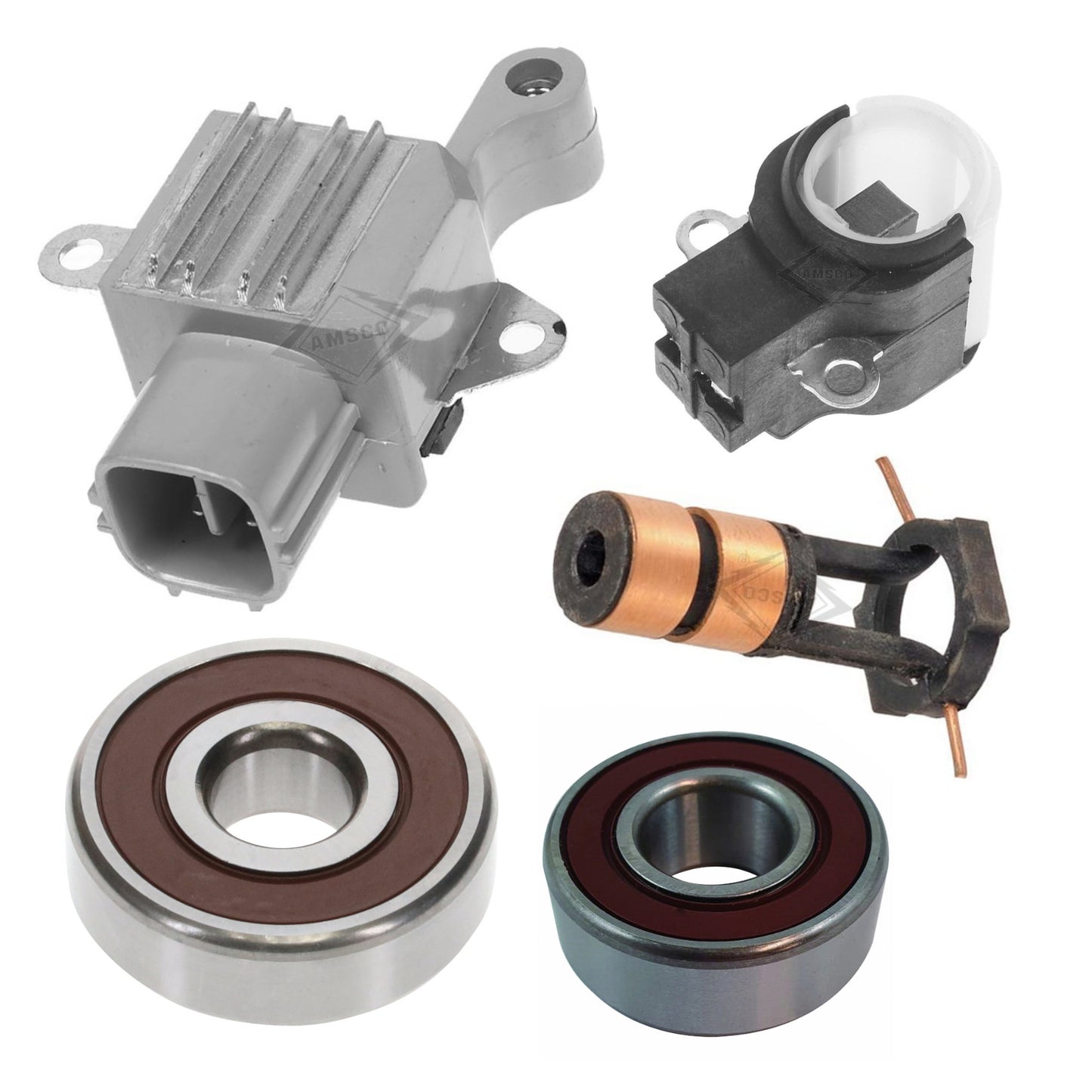 Alternator Rebuild Kit 2008-2016 LX570 Landcruiser, 2008-2022 Sequoia 104210-6140 - 11405RK-A