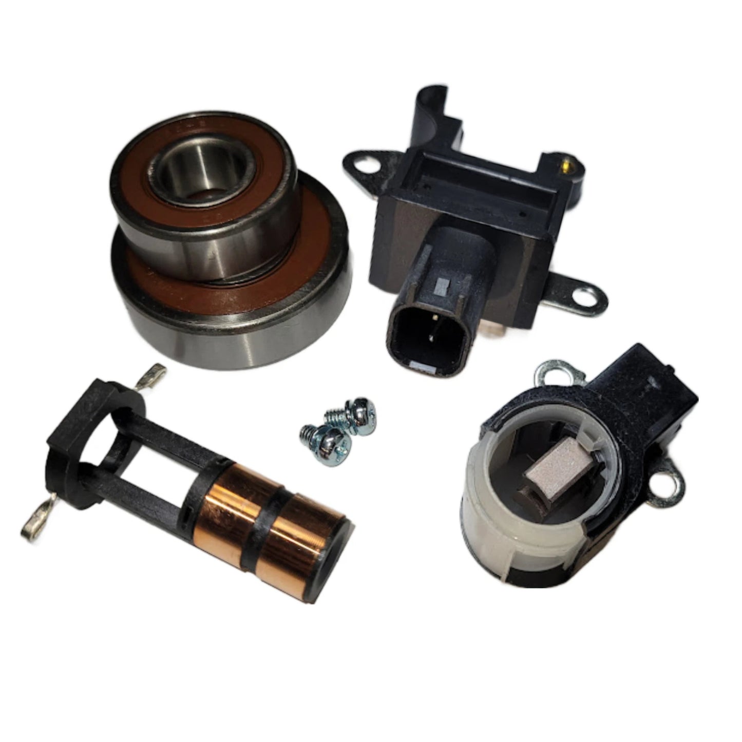 Alternator Rebuild Kit 2009-2018 Ram 5.7L Hemi 160 Amp Chrysler 56028697AM, 56028697AP, R6028697AP, 56028697AO, 56028697AQ, P56028697AO, 56028697AL, Denso 421000-0730, 421000-0731, TN421000-0730, TN421000-0731, 421000-0722, TN421000-0722, 421000-0721 - 11299RK-A