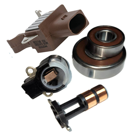 Alternator Rebuild Kit 2013-2016 Ford Escape 1.6L, 2017-2019 Escape 1.5L - 11636RK-A - DENSO 104210-233, 104210-2330, TN104210-2330, 210-0869, 210-1242, Ford CJ5T-10300-BB, CJ5Z-10346-D, CJ5T10300BB, CJ5Z10346D,