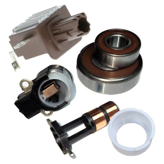 Alternator Rebuild Kit 2013-2018 RAV4 2.5L FWD 125A 27060-36090, 27060-0V140 - 14487RK-A // DENSO 104211-329, 104211-3290, 104211-3291, 104211-3293, 104211-3531,  210-0825, 210-1215 
Lester 14487, Toyota 27060-36090, 27060-0V140