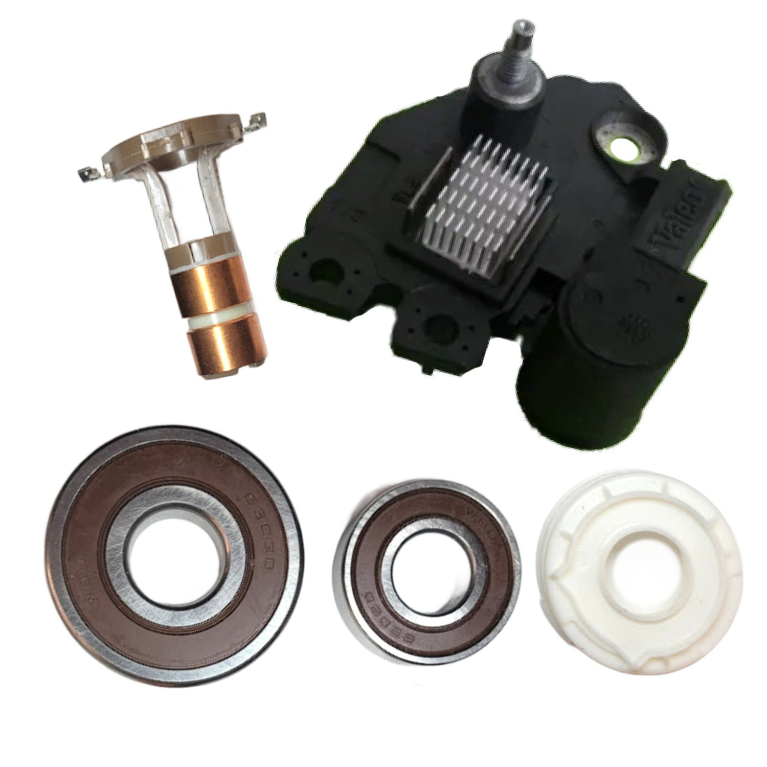 Alternator Rebuild Kit 2014-2016 BMW 535, 2015 740 w/220 Amp Valeo FG23S059, FGN23S059 - 599261RK-A