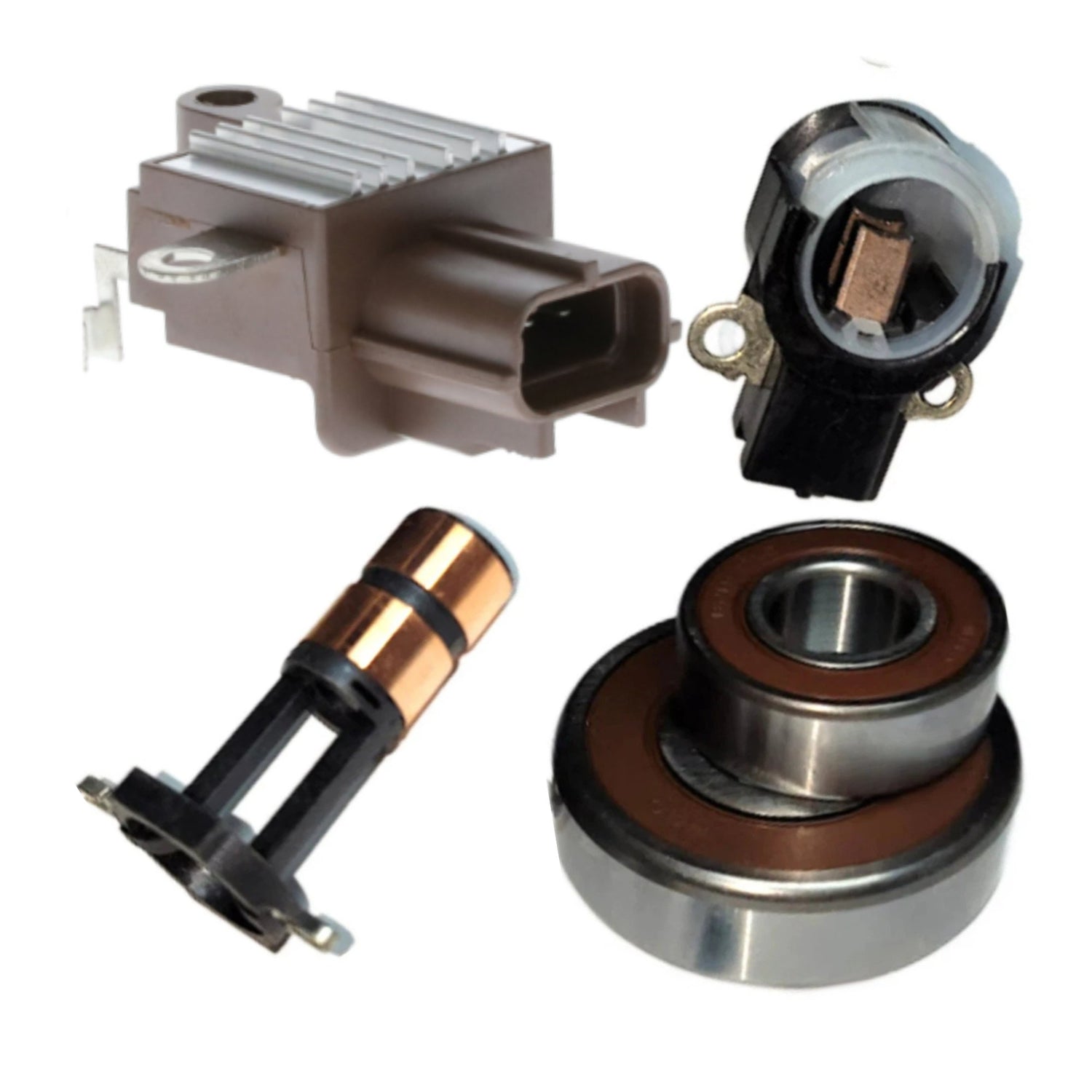 Alternator Rebuild Kit 2014-2018 Grand Cherokee 3.0L 220 Amp 104210-6590, 104210-6591, 104210-6592 - 20402RK-A