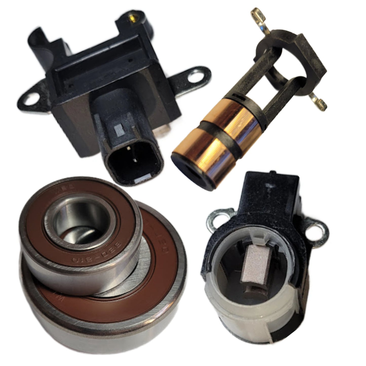 Alternator Rebuild Kit 3.6L 240 Amp 2018-2023 Wrangler, 2020-2023 Gladiator 220A 421000-7231 - 21025