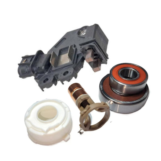 
Alternator Rebuild Kit Armada Frontier Pathfinder Titan Xterra NV1500 QX56 Equator - 11256RK-A
Valeo TG15C113, TG15S147,  TG15S179, TG15S192 