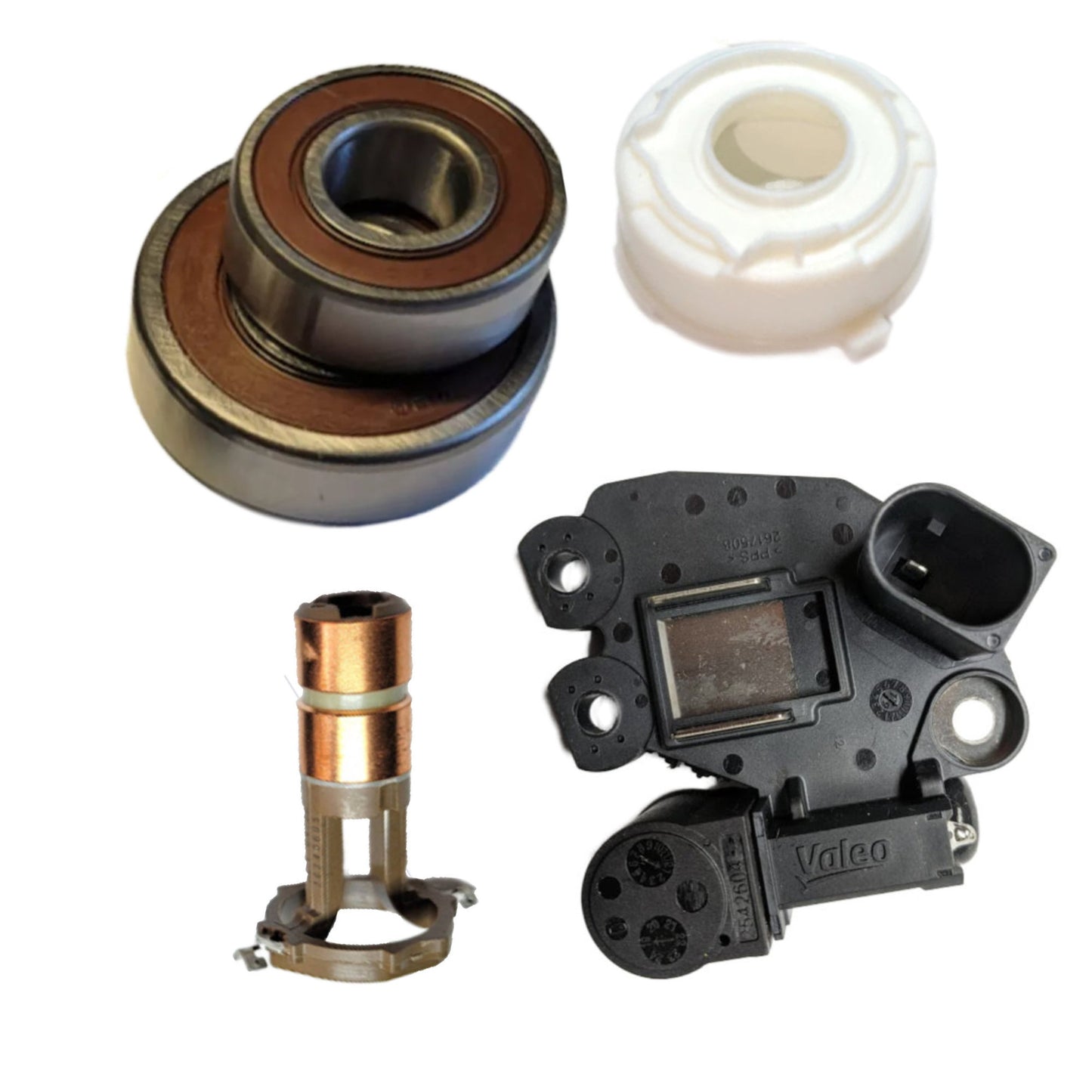Alternator Rebuild Kit Audi RS5, S4, S5, RS and S5 Sportback with 150 Amp Valeo EG15T027 VW Audi 06E903024L - 21089RK-A