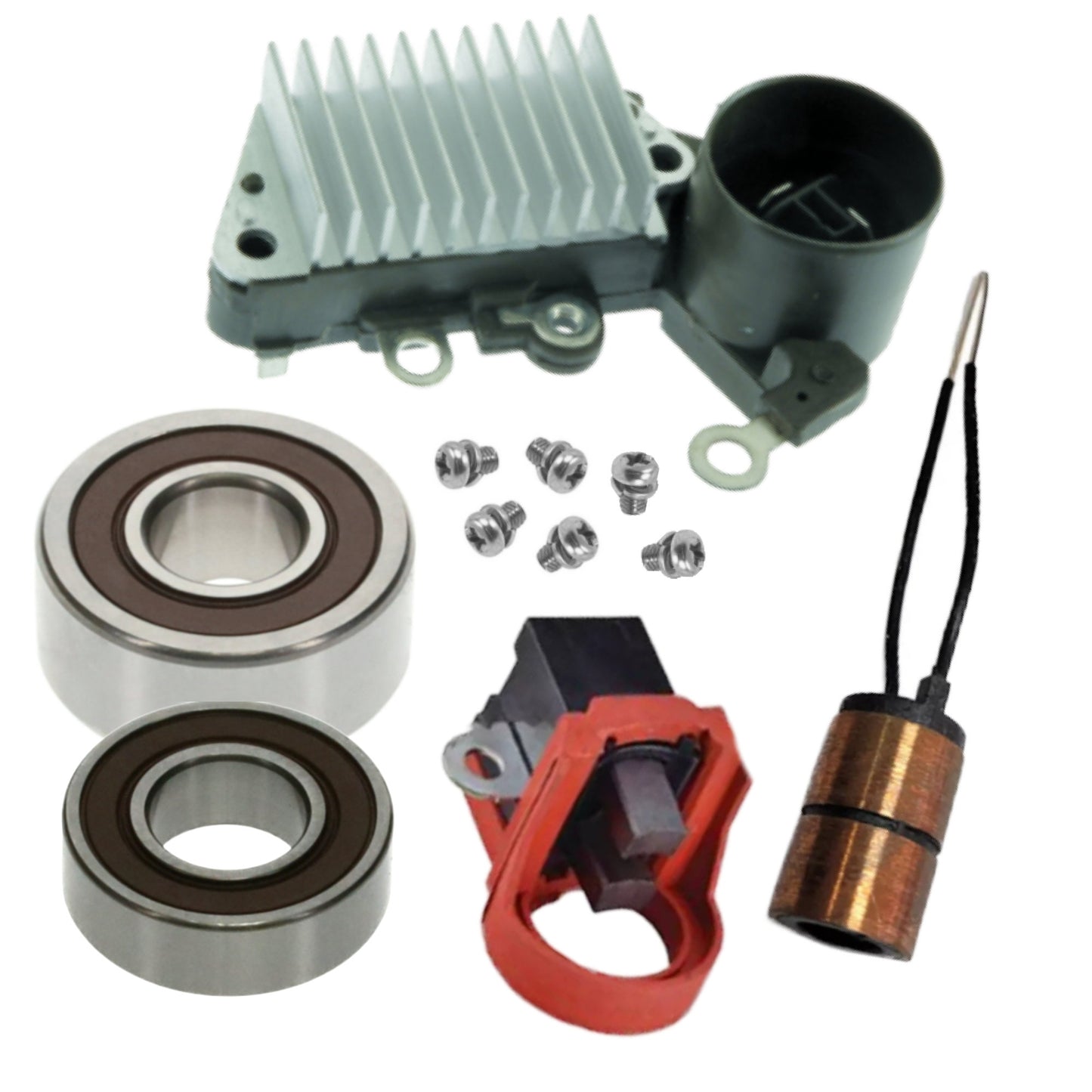 Alternator Rebuild Kit JOHN DEERE TRACTOR 5410 5420 5510 5520 5615 101211-1131 - 12353RK-A