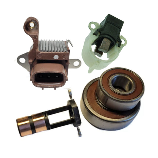 Alternator Rebuild Kit John Deere Ref# AL16646 RE186320 RE257541 SE501837,  021080-0140, 104210-3920, 104210-3921 - 12660RK-A