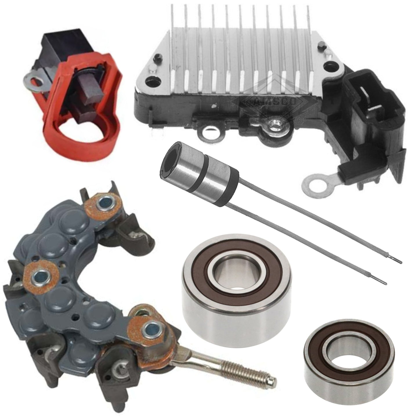 Alternator Rebuild Kit for 100211-4700 100211-4701 RE42778 RE72915 TY6760 John Deere 12080RK-A