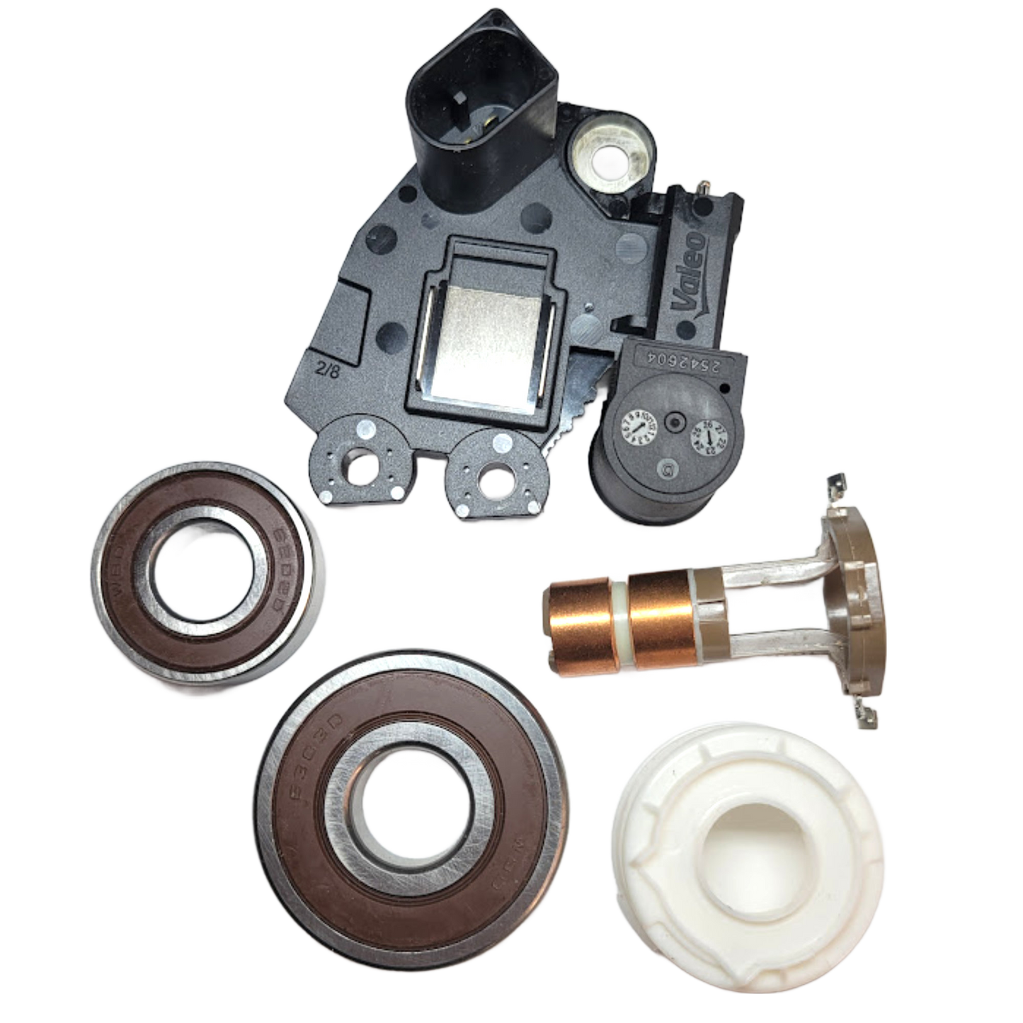 Alternator Rebuild Kit for 120A VW Beetle Golf Jetta Audi TT Coupe w/SG12B015 Valeo