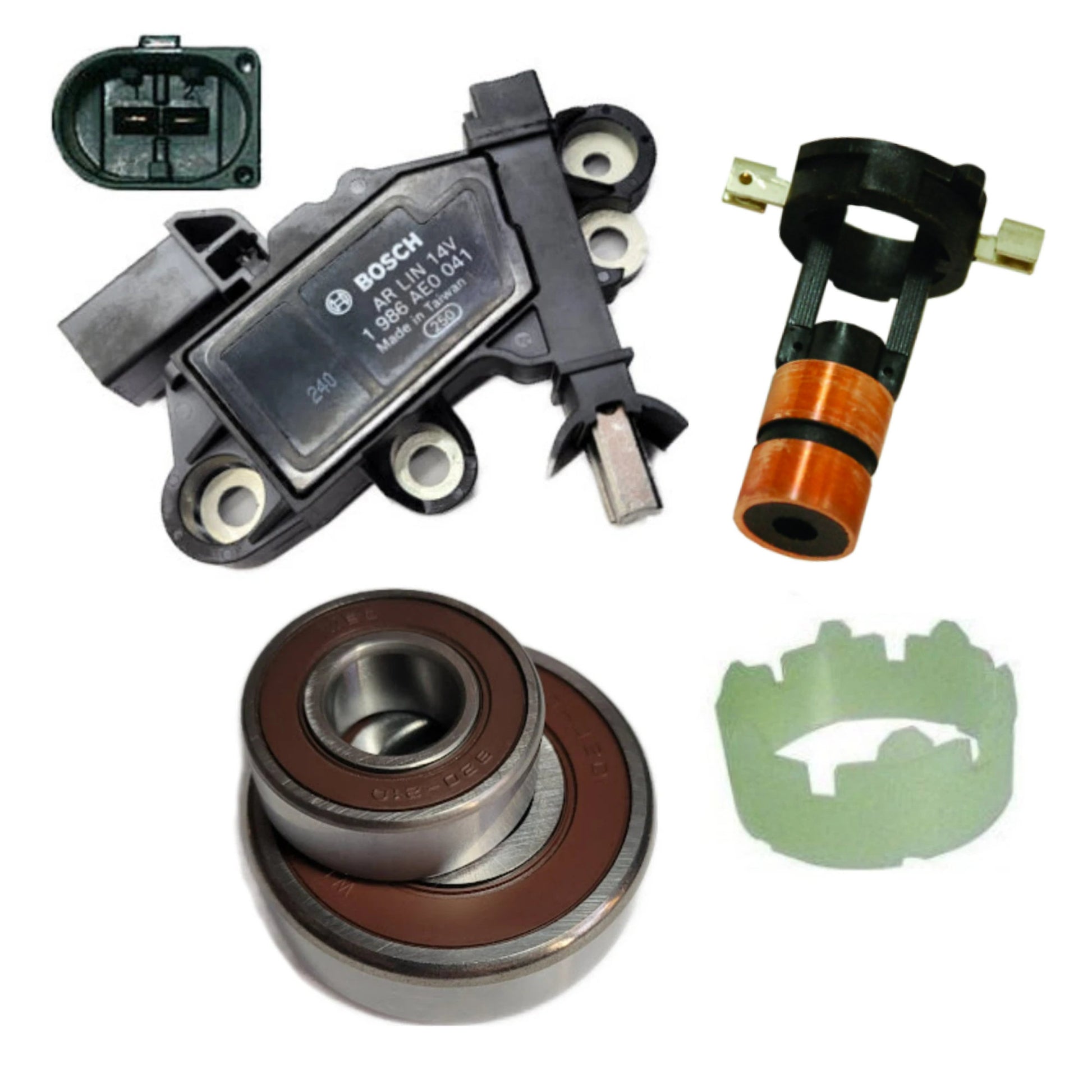 Alternator Rebuild Kit for 2010-2011 Mercedes S550 w/220A 0121813023 0121813123 - 11444OERK-A