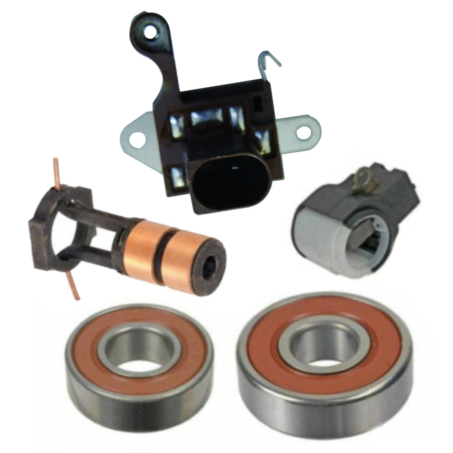 Alternator Rebuild Kit for 2015-2018 Porsche Cayenne 3.6L 104210-6890 104210-6891 - 21007RK-A