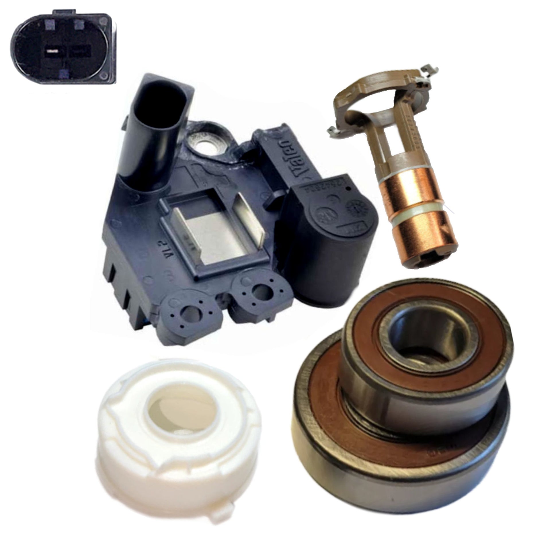 Alternator Rebuild Kit for 2019-2024 Mercedes G550 250 Amp Valeo CG25S044 - 22000OERK-A