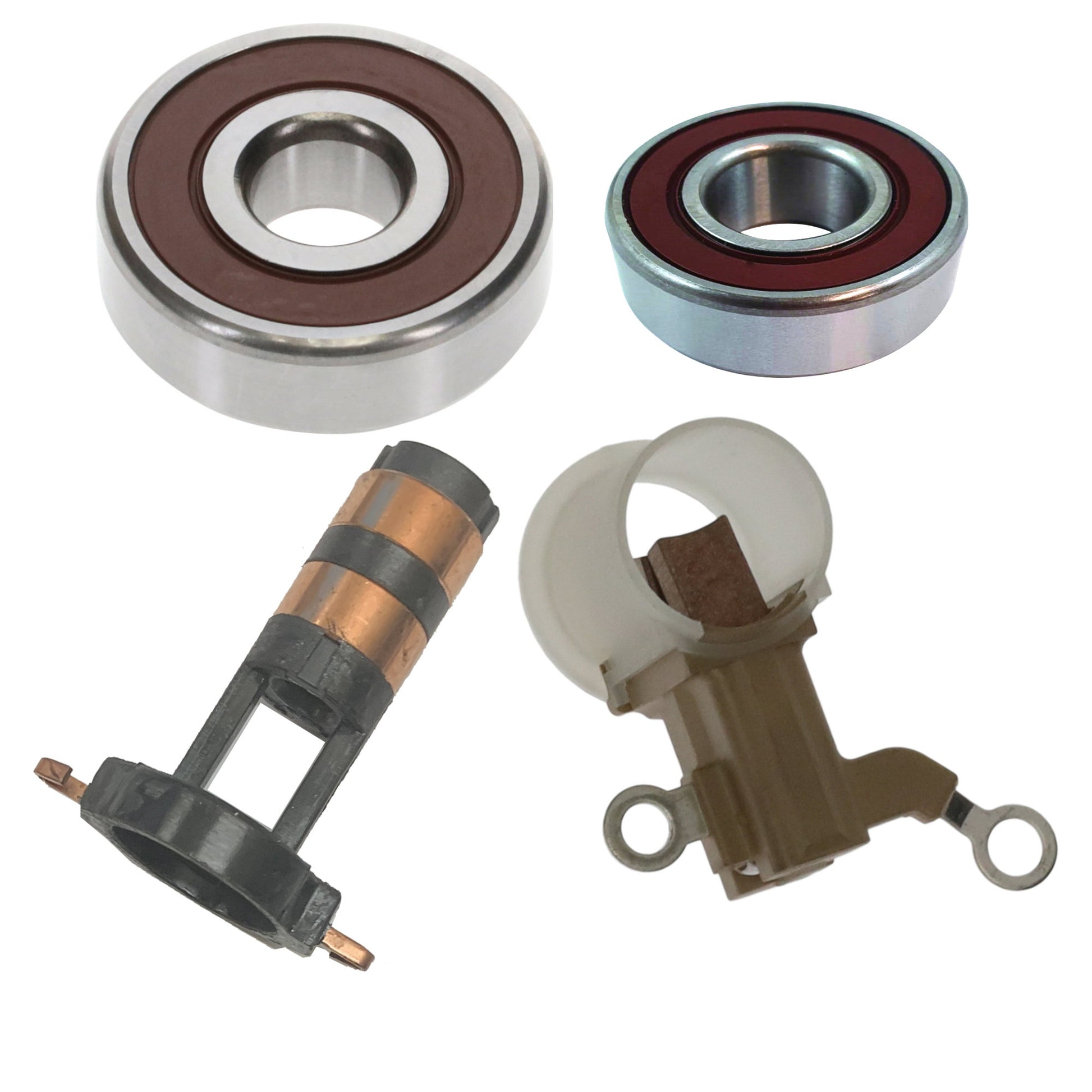 Alternator Rebuild Kit for 2020-2023 Jeep Cherokee 2.4L Jeep 68324893AA, 68324893AB, 68324893AC, P68324893AA, P68324893AB, P68324893AC,
Mitsubishi A005TV0981, A005TV0981AC, A005TV0981ZC, A5TV0981, A5TV0981AC,  A5TV0981ZC - 11968RK-C