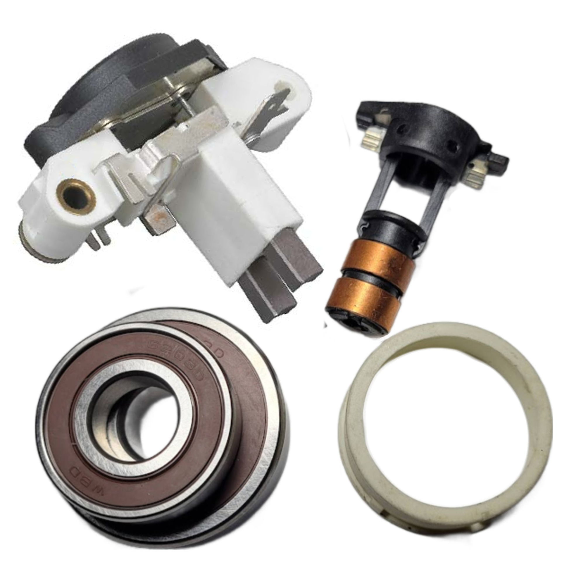 Alternator Rebuild Kit for A6 Quattro S6 4.2L 150 Amp Bosch 038903018D, 077903015L, 0123520021, 0123520026 - 11108RK-A